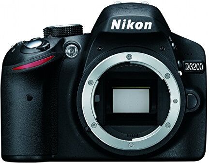 Nikon D3200 Body Fotocamera Digitale 24.7 Megapixel [Versione EU] (Ricondizionato Certificato)