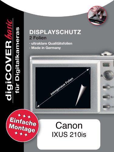 Canon DigiCover Screen Protector Basic f/  Digital IXUS 210 IS Macchina fotografica
