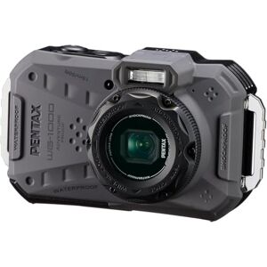 Pentax WG-1000 (Grigio) fotocamera digitale compatta impermeabile, progettata per la fotografia occasionale all'aperto e subacquea, impermeabile fino a una profondità di 15 metri (a un'ora) Pentax WG-1000 (Grigio) fotocamera digitale compatta impermeabile, progettata per la fotografia occasionale all'aperto e subacquea, impermeabile fino a una profondità di 15 metri (a un'ora)