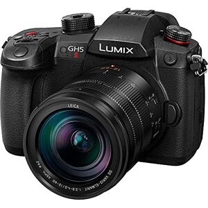 Panasonic Lumix DC-GH5M2LE Fotocamera Mirrorless con Obiettivo Leica DG 12-60 mm (24-120 mm), Sensore MOS 4/3 20.3 MP, Doppio Stabilizzatore, C4K 60p, 4:2:2 10bit, Live Streaming Wireless Panasonic Lumix DC-GH5M2LE Fotocamera Mirrorless con Obiettivo Leica DG 12-60 mm (24-120 mm), Sensore MOS 4/3 20.3 MP, Doppio Stabilizzatore, C4K 60p, 4:2:2 10bit, Live Streaming Wireless
