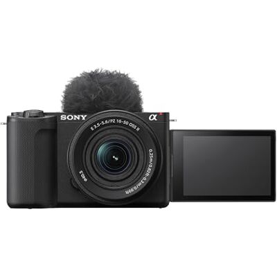 Sony ZV-E10 II Fotocamera per vlogging con obiettivo 16-50 mm (APS-C) – Video 4K 60p, 10 bit 4:2:2, 26 MP, stabilizzazione digitale, autofocus in tempo reale, ideale per vlogging e social media Sony ZV-E10 II Fotocamera per vlogging con obiettivo 16-50 mm (APS-C) – Video 4K 60p, 10 bit 4:2:2, 26 MP, stabilizzazione digitale, autofocus in tempo reale, ideale per vlogging e social media