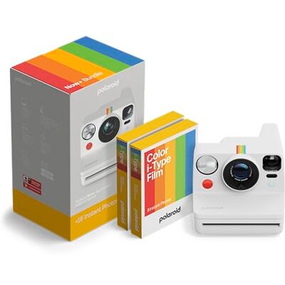 Polaroid NOW+ Gen3 Fotocamera istantanea Bluetooth Connected Pacchetto fotocamera + pellicola a colori (16 foto) Bianco (6563) Polaroid NOW+ Gen3 Fotocamera istantanea Bluetooth Connected Pacchetto fotocamera + pellicola a colori (16 foto) Bianco (6563)
