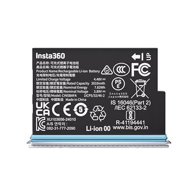 Insta360 Batteria per X4 Air (bianco artico) Insta360 Batteria per X4 Air (bianco artico)