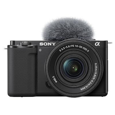 Sony Alpha ZV-E10K: mirrorless APS-C con obiettivo intercambiabile Power Zoom 16-50mm f/3.5-5.6 II, schermo orientabile, video 4K e autofocus oculare in tempo reale, ideale per vlogging. Sony Alpha ZV-E10K: mirrorless APS-C con obiettivo intercambiabile Power Zoom 16-50mm f/3.5-5.6 II, schermo orientabile, video 4K e autofocus oculare in tempo reale, ideale per vlogging.