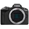 Canon EOS R50 APS-C mirrorless nera (24,2 Mp,- fino a 15fps, DIGIC X, video 4K UHD fino 30p, Dual Pixel CMOS Auto Focus II, Display touch ordinetabile 7,5 cm, Wi-Fi, Bluetooth, solo 328 gr)