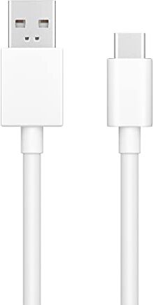 Oppo Cavo Di Ricarica, Dati Usb Originale 1 Mt. Da Tipo-A A Tipo-C, Compatibile Con Tutti Gli Smartphone  A54, A74, A94, Serie Find X, Serie Reno, Bianco, 50 x 50 x 28 cm