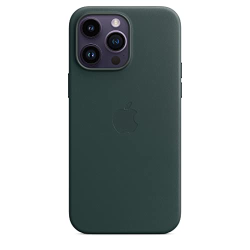 Apple Custodia MagSafe in pelle per iPhone 14 Pro Max Verde foresta ​​​​​​​