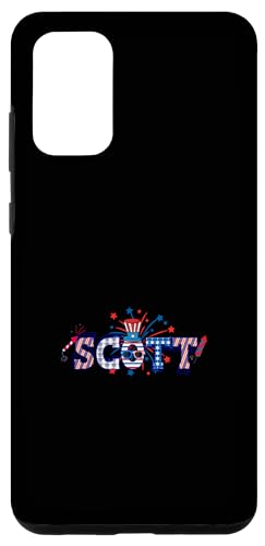 Custodia per Galaxy S20+ Nome personalizzato Scott 4 luglio