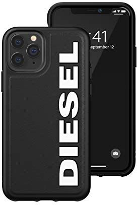 Diesel Molded Case Core FW20 Custodia per iPhone 11 Pro, colore: Nero/Bianco