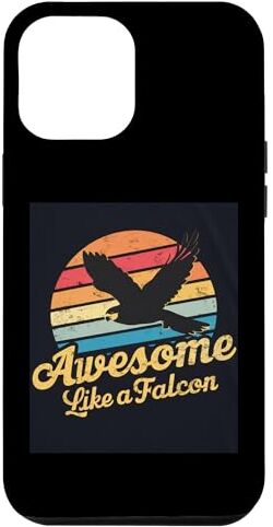 Custodia per iPhone 12 Pro Max Impressionante Come Un Falcon Lovers Vintage Soul Animal Halloween