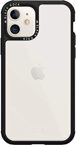 Hama Blackrock 1100RRT02 COVER ULTRA ROBUSTA PER IPHONE 11 COLORE TRASPARENTE NERO