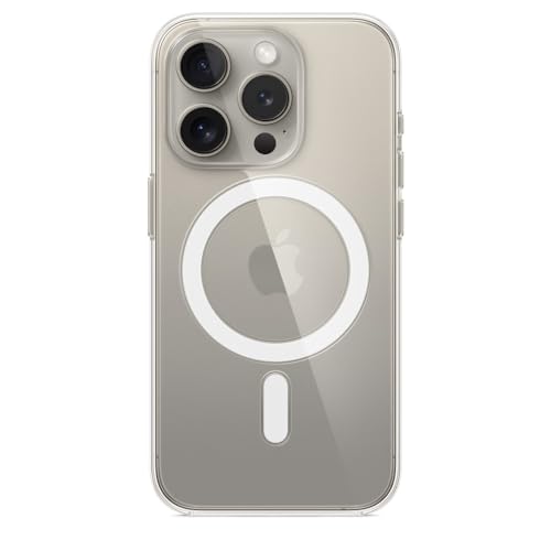 Apple Custodia MagSafe trasparente per iPhone 15 Pro ​​​​​​​