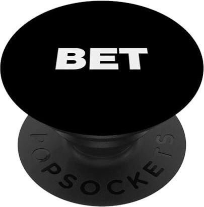 Alpha La parola Bet   Design semplice che dice la parola Bet PopSockets PopGrip Intercambiabile