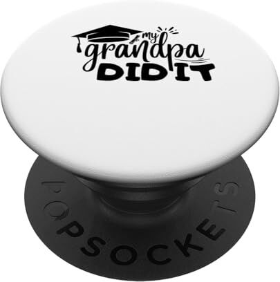 Mitac Mio nonno l'ha fatto Laureato Laurea Nipoti orgogliosi PopSockets PopGrip Intercambiabile