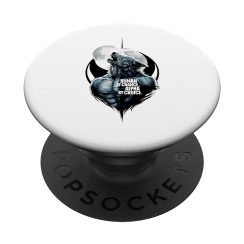 Umano Per Caso Alpha Per Scelta Divertente Alpha PopSockets PopGrip Intercambiabile