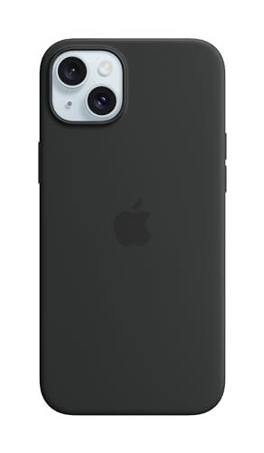 Apple Custodia MagSafe in silicone per iPhone 15 Plus Nero ​​​​​​​