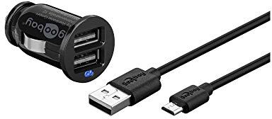 goobay 71692 Kit di ricarica per auto Micro USB 2, 1 A