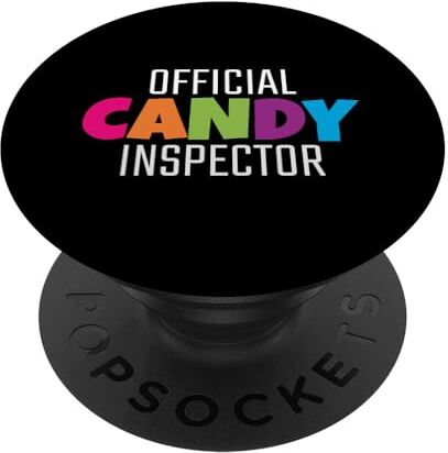 ufficiale Candy Inspector Halloween Dolcetto O scherzetto PopSockets PopGrip Intercambiabile