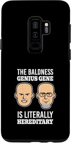 Custodia per Galaxy S9+ Taglio Calvo Geni Genius Intelligente Ragazzi Calvi Hairless Acconciatura