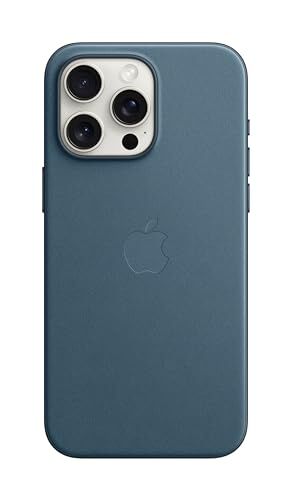 Apple Custodia MagSafe in tessuto FineWoven per iPhone 15 Pro Max Blu Pacifico ​​​​​​​