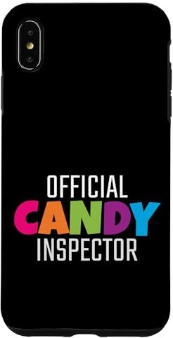 Custodia per iPhone XS Max Candy ufficiale Candy Inspector Halloween Dolcetto O scherzetto