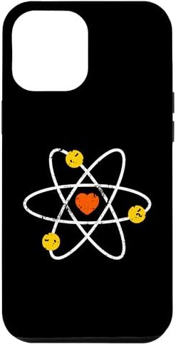 Custodia per iPhone 14 Plus Atomic Symbol Molecola con gli scienziati del cuore STEM insegnanti