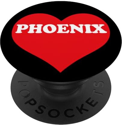 I Heart Phoenix, I Love Phoenix Custom PopSockets PopGrip Intercambiabile