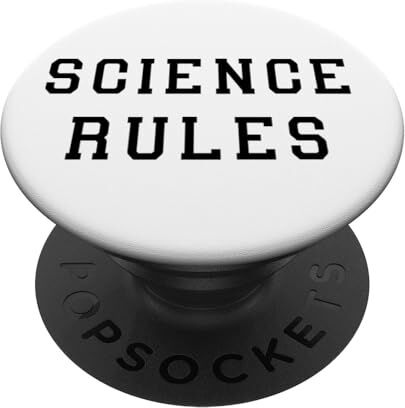 YO! Science Rules Dichiarazione divertente Science-Tech PopSockets PopGrip Intercambiabile