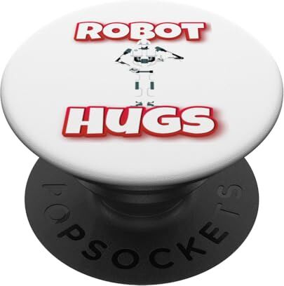 Pro-Ject Abbracci robotici: abbracciare l'intelligenza artificiale PopSockets PopGrip Intercambiabile