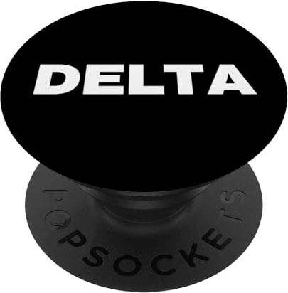 Alpha Delta Maschio   Design semplice che dice la parola Delta PopSockets PopGrip Intercambiabile