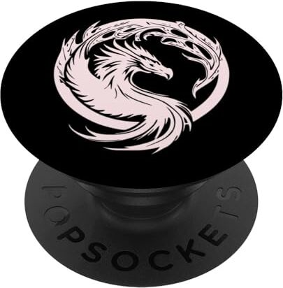 Phoenix Fenice simbolo di immortalità, rinnovamento e rinascere di nuovo PopSockets PopGrip Intercambiabile