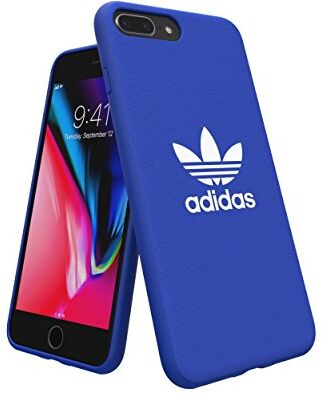 adidas Originals Custodia compatibile con Apple iPhone 8 Plus Adicolor Snap Case, in TPU, compatibile anche con Apple iPhone 6 Plus/6s Plus/7 Plus, colore: Blu