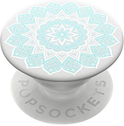 PopSockets PopGrip Supporto e Impugnatura per Telefoni Cellulari e Tablet con Un Top Intercambiabile Peace Mandala Tiffany