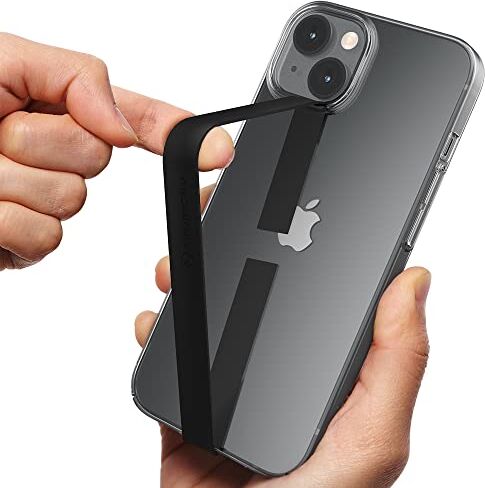 Sinjimoru Sinji Loop Fascia elastica in silicone come supporto per presa del telefono, con impugnatura sottile per custodia iPhone