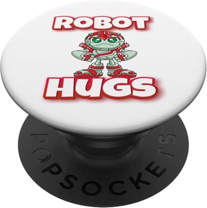 Pro-Ject Abbracci robotici: abbracciare l'intelligenza artificiale PopSockets PopGrip Intercambiabile