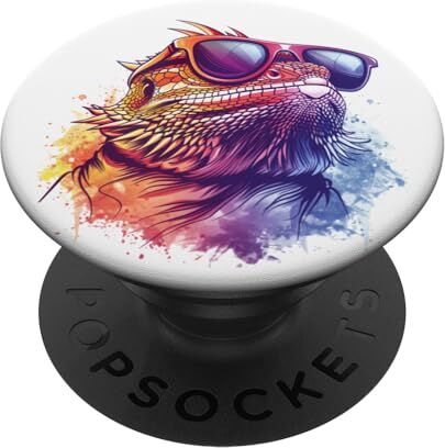 Dragon Drago Barbuto PopSockets PopGrip Intercambiabile