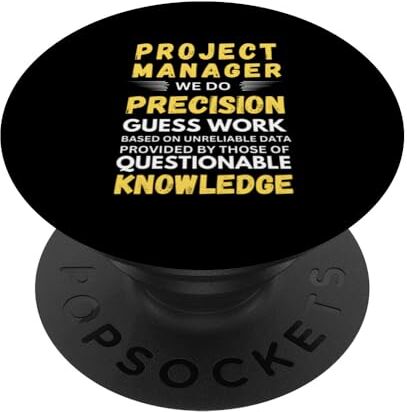 Pro-Ject Manager Facciamo lavori di precisione PopSockets PopGrip Intercambiabile