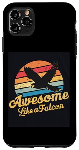 Custodia per iPhone 11 Pro Max Impressionante Come Un Falcon Lovers Vintage Soul Animal Halloween