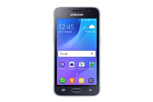 Samsung Galaxy J1 2016 Smartphone, Nero [Italia]