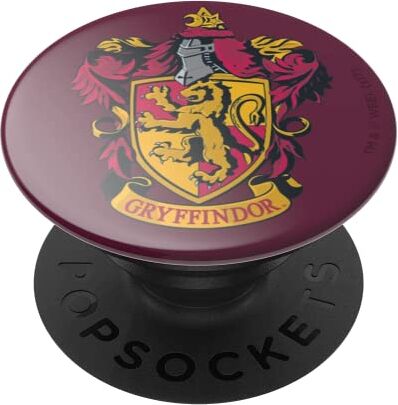 PopSockets PopGrip Supporto e Impugnatura per Telefoni Cellulari e Tablet con un Top Intercambiabile Gryffindor