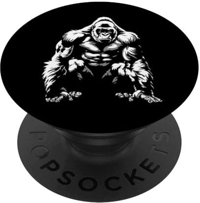 Alpha Silhouette Art Art PopSockets PopGrip Intercambiabile