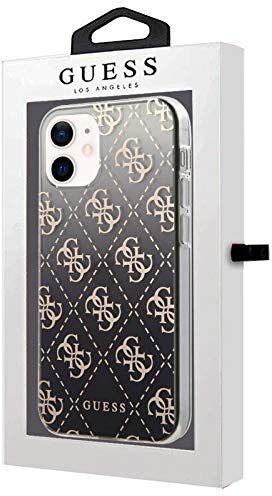 Guess GUHCP12SPCU4GGBK 4G Gradient Custodia per iPhone 12 Mini 5,4", colore: N