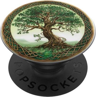 ART Albero della vita celtico PopSockets PopGrip Intercambiabile