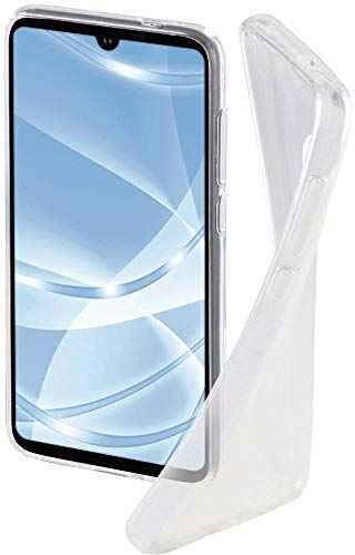 Hama Custodia protettiva Crystal Clear per Huawei P30 Lite, Poliuretano Termoplastica (PUT), compatibile con wireless Charging/ricarica senza fili/wireless