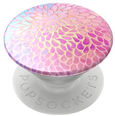 PopSockets PopGrip Supporto e Impugnatura per Telefoni Cellulari e Tablet con Un Top Intercambiabile Petal Power Gloss