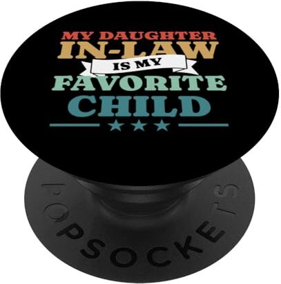 Unique Mia nuora è la mia figlia preferita nuova nuora PopSockets PopGrip Intercambiabile