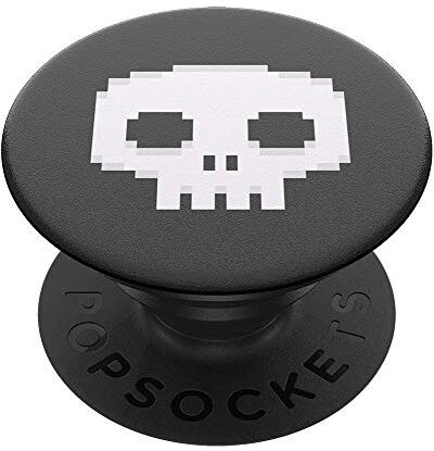 PopSockets PopGrip Supporto e Impugnatura per Telefoni Cellulari e Tablet con Un Top Intercambiabile Game Over