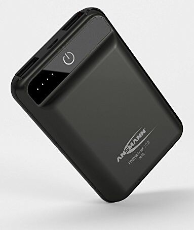 Ansmann 10.8 mini batteria portatile Nero Polimeri di litio (LiPo) 10000 mAh