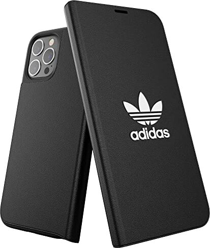 adidas Custodia progettata per iPhone 12 Pro Max, 6,7 pollici, custodia testata a prova di caduta, bordi rialzati, custodia originale, colore nero