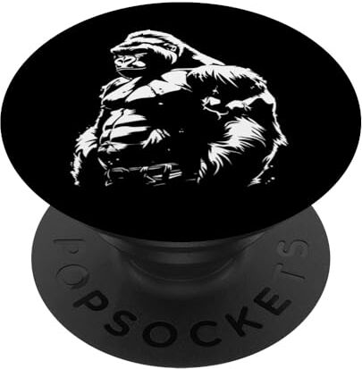 Alpha Silhouette Art Art PopSockets PopGrip Intercambiabile